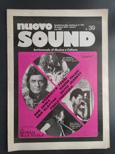 NUOVO SOUND 39/1975 MAURO PELOSI BATTIATO JOHNNY CASH VALERIE PERRINE LENNY FILM - Picture 1 of 1