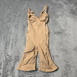 Skims Seamless Sculpt Mid Thigh Body Gr. S/M beige Shapewear verstellbar - Bild 1 von 7