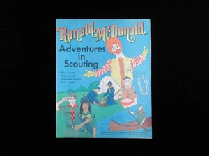 Libro de historietas de colección de los años 60 y 70 de Ronald McDonald Adventures in Scouting Boy Cub - Imagen 1 de 10