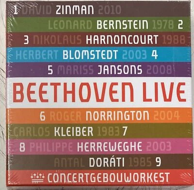  Concertgebouworkest - Beethoven Live: The Symphonies (5CD) New Sealed - Image 1 of 2