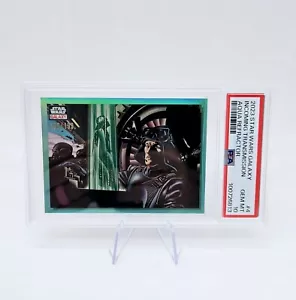 2023 Topps Chrome Star Wars Galaxy Incoming Transmission #4 Aqua /199 PSA 10 - Picture 1 of 2