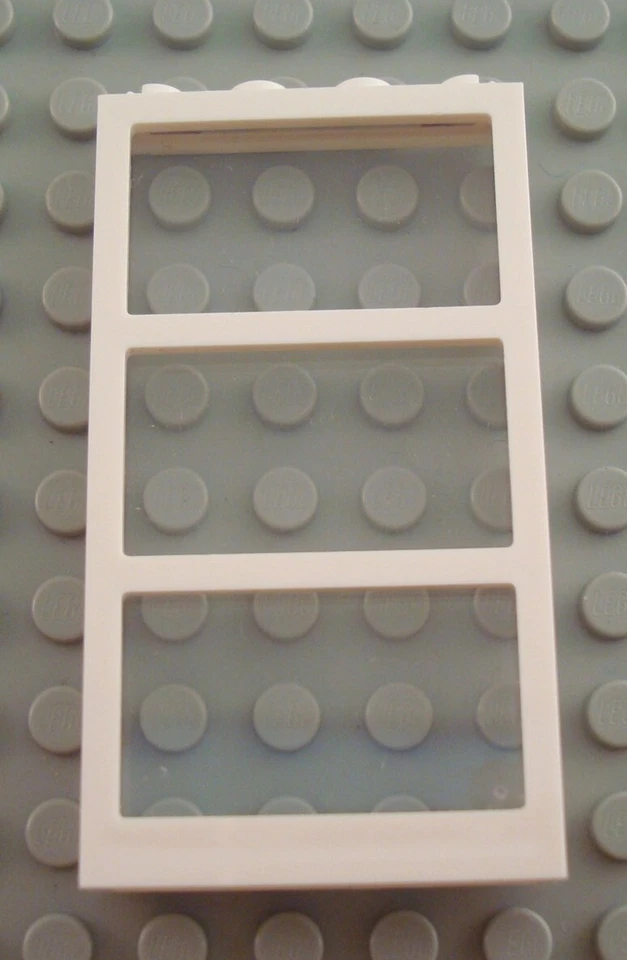 LEGO White 1x4x6 Window with Clear Glass - Image 1 of 1