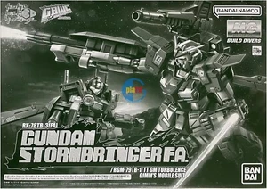 Brand New Unopen P-BANDAI MG 1/100 GUNDAM STORMBRINGER F.A. / GM TURBULENCE - Picture 1 of 7