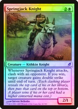 Springjack Knight FOIL Lorwyn HEAVILY PLD White Common MAGIC MTG CARD ABUGames