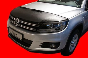 CAR HOOD BRA fit Volkswagen Tiguan 2007-2016 NOSE FRONT END MASK TUNING - Imagen 1 de 3