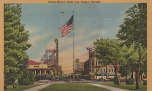 Las Vegas Nevada Union Pacific Park Postcard - Picture 1 of 2
