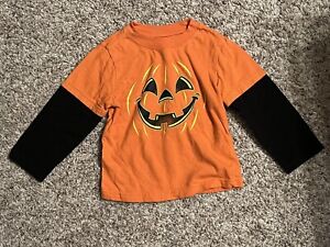 Carter’s Fall Halloween Long Sleeve Shirt Girls-Boys-Unisex Toddler Size 2T