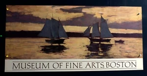 Winslow Homer -Prout's Neck, Mackerel Fleet at Sunset -MFA- 1986 - Offset Poster - Bild 1 von 6
