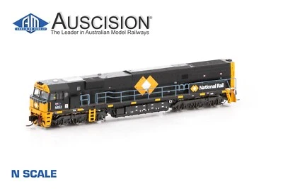 Auscision (NNR-4) NR52 National Rail - Black - N Scale - Image 1 of 2