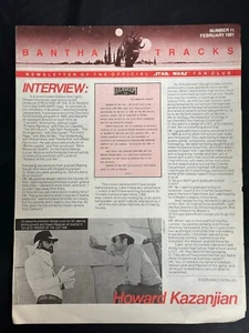 Bantha Tracks #11 February 1981 Official Star Wars Newsletter Fan Club - Picture 1 of 1