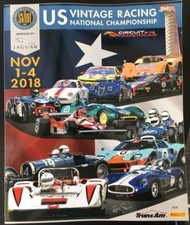 SVRA US VINTAGE RACING NATIONAL CHAMPIONSHIP PROGRAM BOOK, AUSTIN, FORMULA 1