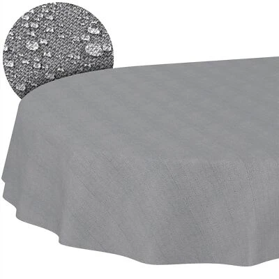 Nappe Textile en Coton et Polyester Lavable - Ornement uni - Tissu Jacquard d... - Photo 1/4