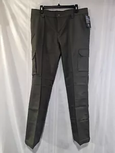 Women's Green Dickies Straight Leg Multi Pocket Size 12 Regular Cargo Pants. A - Picture 1 of 12