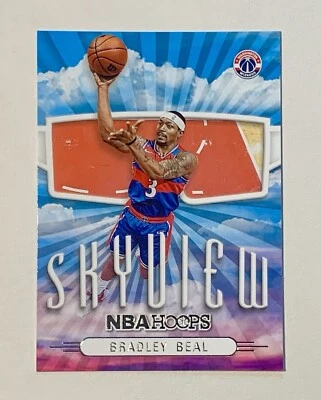 2022-23 Panini NBA Hoops Bradley Beal Skyview #17 Washington Wizards - Image 1 of 2