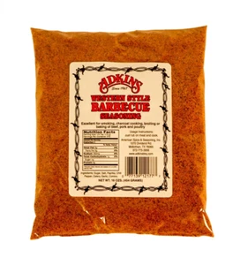 Adkins Western Style Barbecue BBQ Seasoning 16 OZ All Natural - Picture 1 of 12