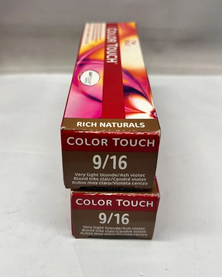 Wella Color Touch 9/16 Very Light Blonde/ash Violet 2oz