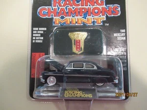 1:64 Racing Champions Mint 1949 Mercury Sedan black & Emblem - Bild 1 von 2
