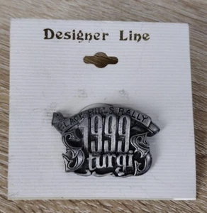 Vintage 1999 Sturgis Black Hills Rally Pin  Motorcycle Designer Line NOS - Picture 1 of 4