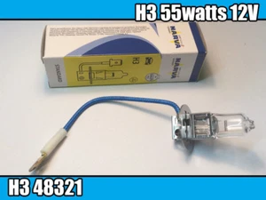1x H3 Standard Fog Light Bulbs 55w 12v Car Fog Light Replacement Bulb - Picture 1 of 1