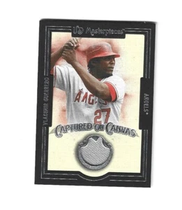 2007 UD Masterpieces Captured on Canvas #VG Vladimir Guerrero  ANGELS - Picture 1 of 1