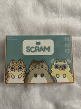 SCRAM Card Game with Silly Cats by TeeTurtle Brand New SEALED