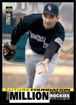 Doug Million 1995 Collector's Choice Future Foundation #38 - Image 1 of 2