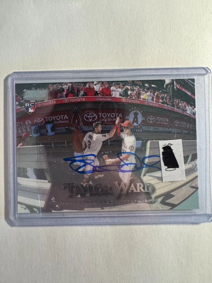 K220,229 - 2019 Stadium Club Autographs #SCATW Taylor Ward Auto - Image 1 of 1