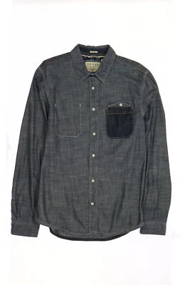 Guess 'Sullivan' Blue Heather Button Down Shirt Sport M - Image 1 of 2