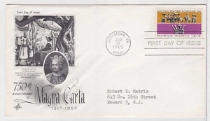 TurtlesTradingPost- Magna Carte #1265- 1965- FDC Artcraft Cachet - Picture 1 of 1
