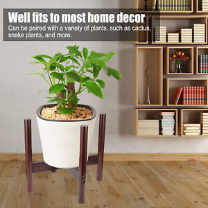 Bamboo Plant Stand Flower Pot Holder Potted Stand Indoor Display Rack Room