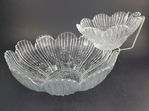 Vtg Lasisepat Mantsala Finland Art Glass Chip Dip Designer Pertti Kallioinen MCM - Picture 1 of 17