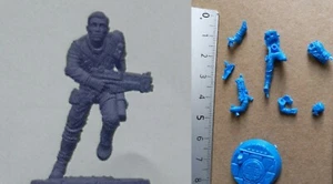 PROBST WYATT III MINIATURE/WEIRD WW2/WOLFENSTEIN G833B - Imagen 1 de 1