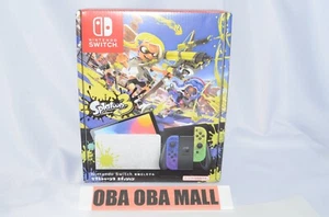 【Joy-con missing】Nintendo Switch OLED Model Splatoon 3 Special Edition - Picture 1 of 5