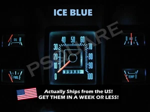 Gauge Cluster LED Dashboard Bulbs Ice Blue For Ford 75 91 E100 - E350 Van - Foto 1 di 3
