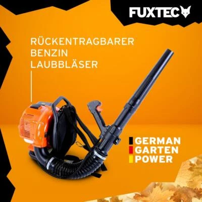 FUXTEC Benzin Laubbläser rückentragbar Rückenlaubbläser Rücken Laubgebläse - Bild 1 von 4