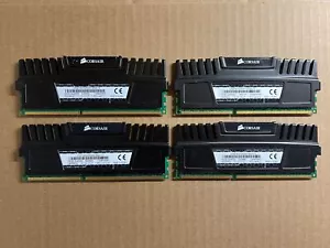 4X CORSAIR VENGEANCE CMZ16GX3M2A1600C10 DDR3 8GB 1600MHZ MEMORY RAM C4-5(3) - Picture 1 of 5