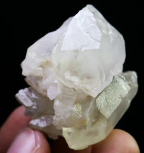 NATÜRLICHE einzigartige skelettale elastische QUARTZ Kristallpunkt Mineralprobe - Bild 1 von 10