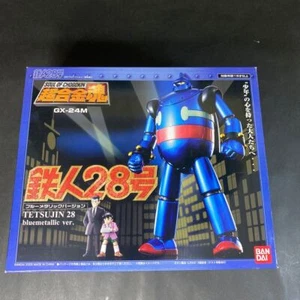 Nuovo Bandai Soul of Chogokin GX-24M Tetsujin 28 BLU METALLIZZATO Ver. Modellino - Foto 1 di 2