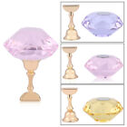 Magnetic Nail Tip Practice Stand Base Alloy Holder Crystal Nail Art Display To
