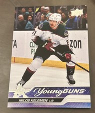 Milos Kelemen 2023-24 Upper Deck Young Guns SP RC Card #211