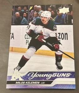 Milos Kelemen 2023-24 Upper Deck Young Guns SP RC Card #211