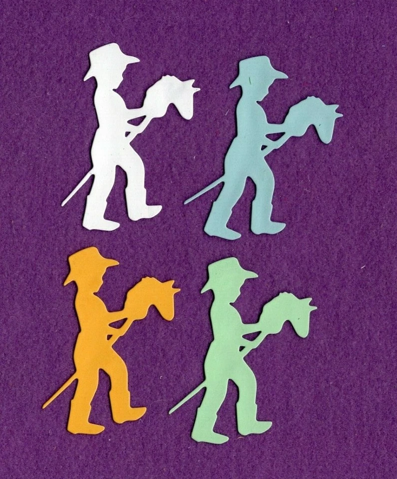 Tarjetas troqueladas de álbum de recortes HOBBY HORSE Foto 1 de 1