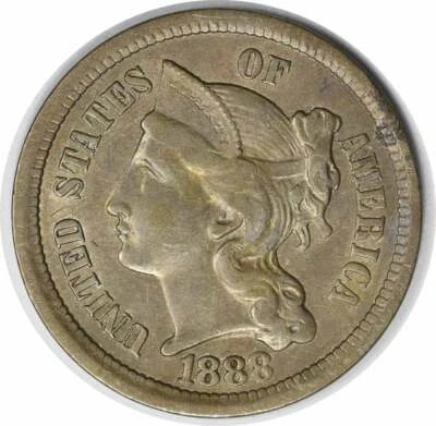 1888 Three Cent Nickel BU Uncertified #920 - Image 1 of 2