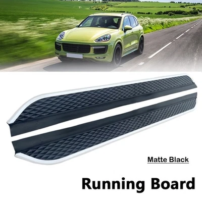 estribo lateral apto para Porsche Cayenne 92A 2011-2018 peldaños laterales pedal Foto 1 de 4