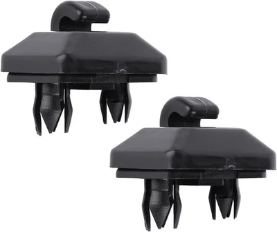 APTO RENAULT 2 PIEZAS PARASOL COCHE COCHE INTERIOR CLIP SOPORTE GANCHO SOPORTE Foto 1 de 4