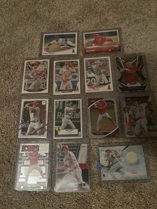 Mike Trout Lot of 13 Baseball Cards MINT - Early years - 1 Relic Card - Bild 1 von 7