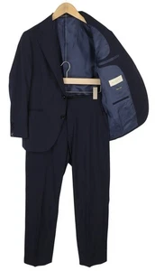 SUITSUPPLY La Spalla Men Suit UK36S / W27 Blue Wool Single-Breasted 2 Piece * - Picture 1 of 18