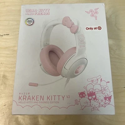 Razer Kraken Kitty V2 Wired Gaming Headset with Kitty Ears - OPEN BOX - Image 1 of 4