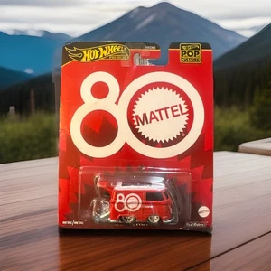 Hot Wheels -  2024 POP CULTURE -  MATTEL 80 Years - Red KOOL KOMBI (12) - Picture 1 of 2