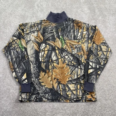 Vintage Camo Realtree Hunting Pullover Sweatshirt Men's Size L Multicolor - Image 1 of 4